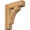 Ekena Millwork Legacy Block Rough Sawn Bracket, Western Red Cedar, 6"W x 26"D x 30"H BKT06X26X30LEC05RWR - alternate 1